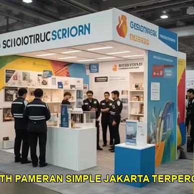 booth pameran simple jakarta terpercaya